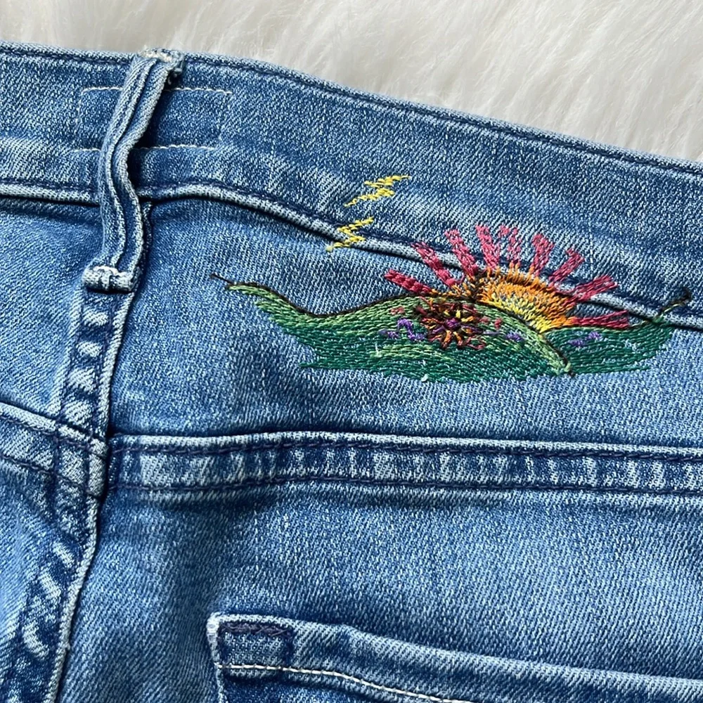 MOTHER the mid rise dazzler ankle jeans wet my plants - Picture 10 of 13